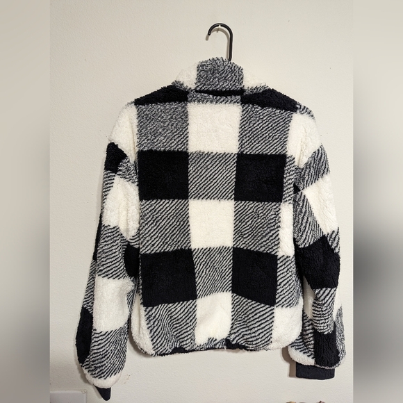 ABOUND Check Print Half Zip Pullover - Picture 6 of 13